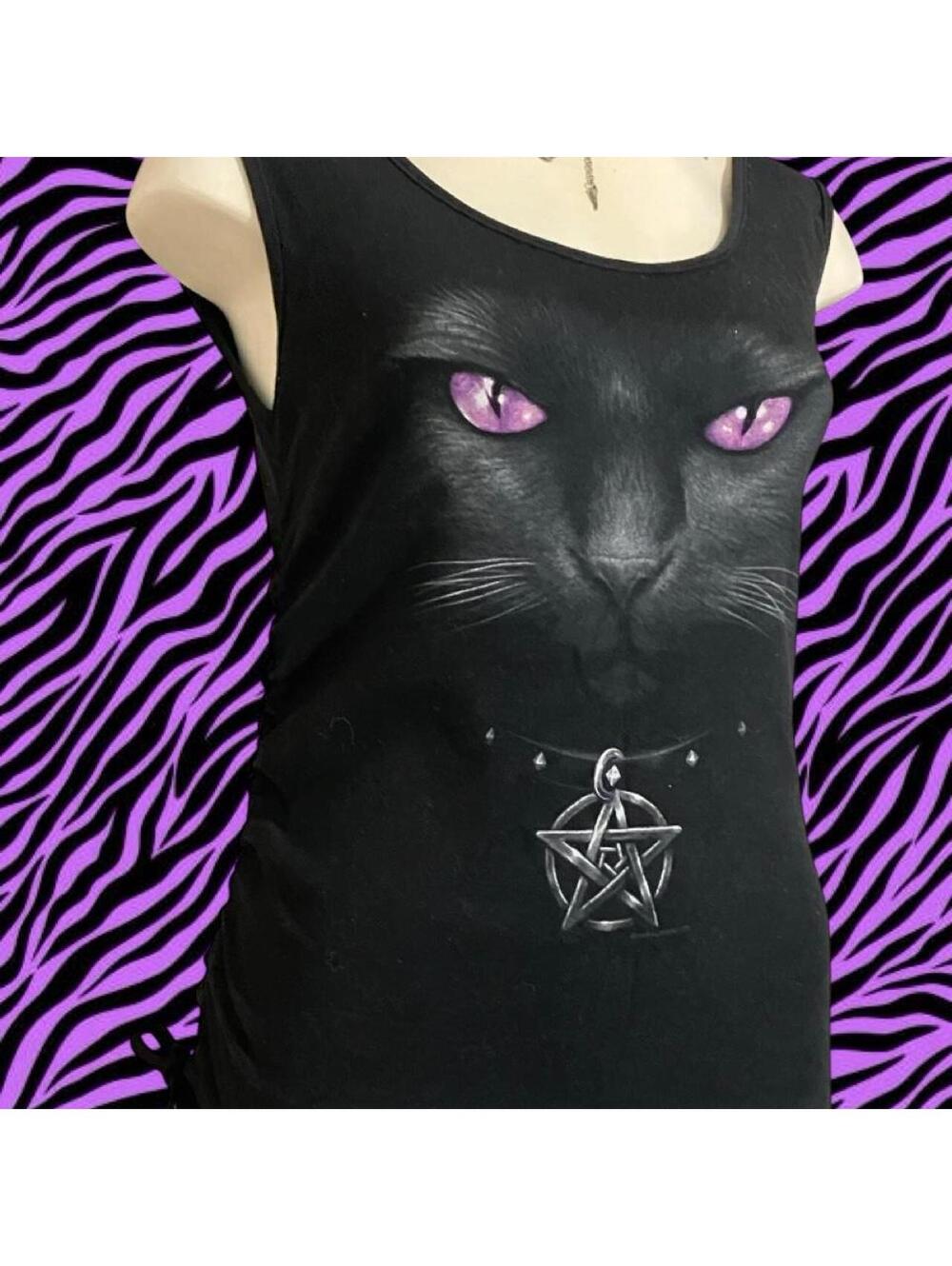 Spiral Direct Women's Black Vests-tanks-cami